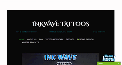Desktop Screenshot of inkwavetattoos.com